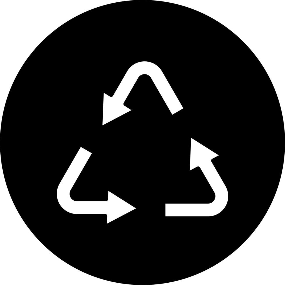 Recycling Vector Icon Style