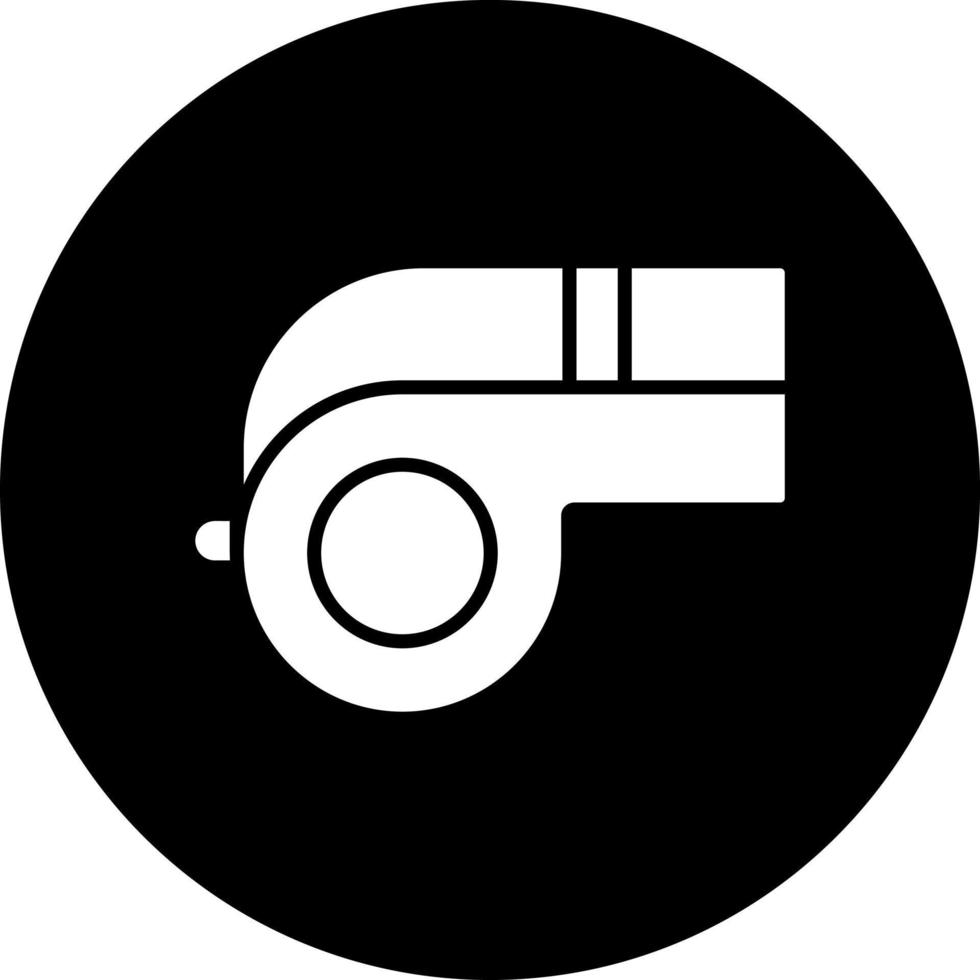 Whistle Vector Icon Style