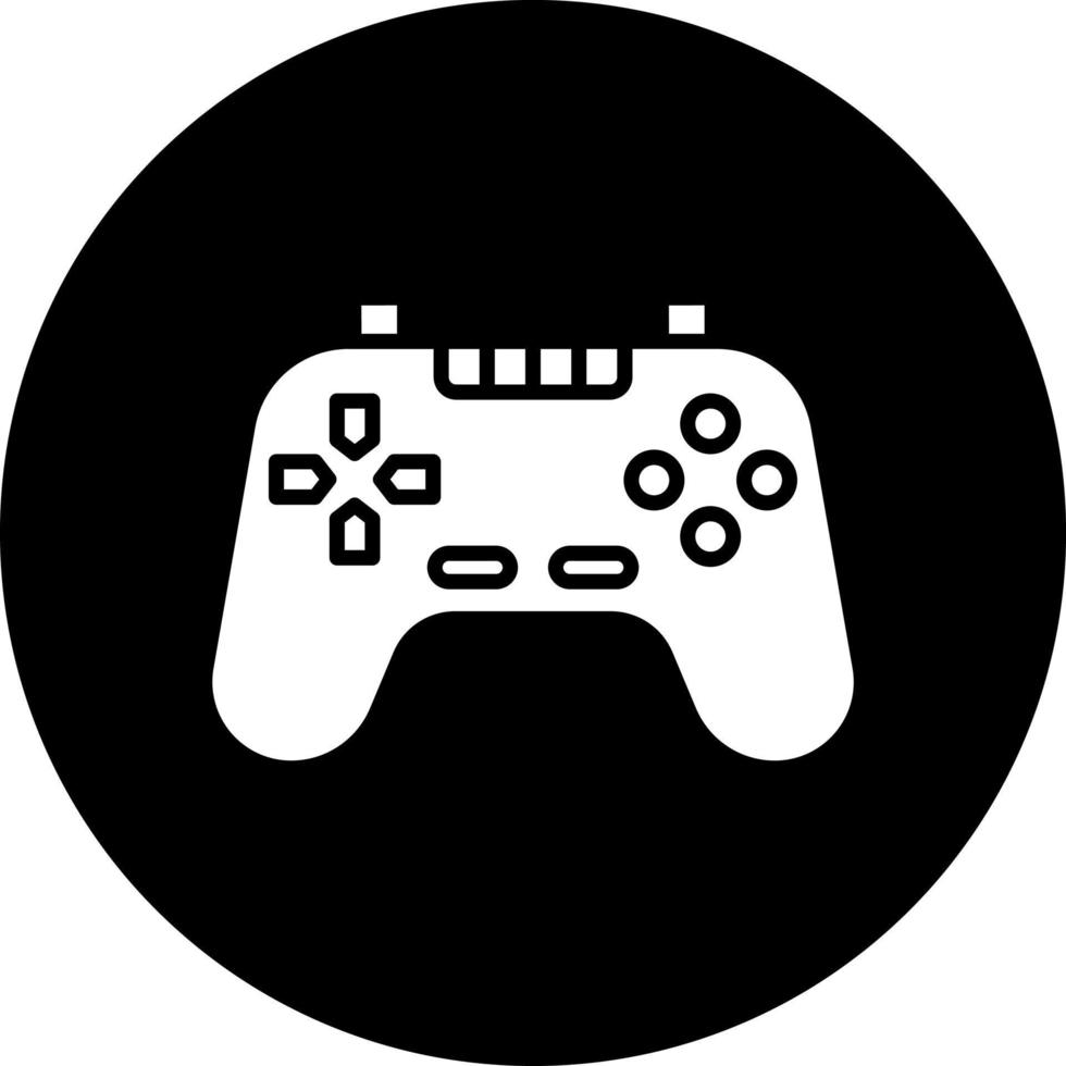 juego consola vector icono estilo