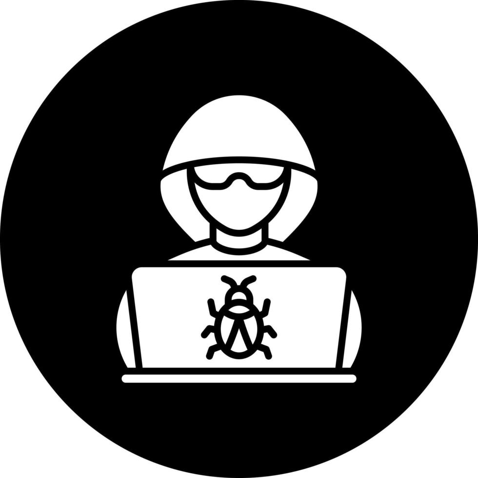 Hacker Vector Icon Style