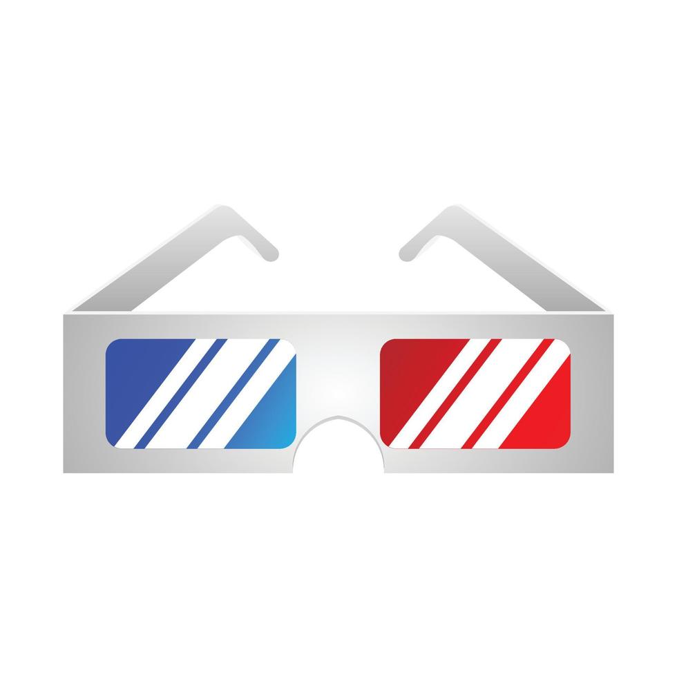 3d glass icon vector