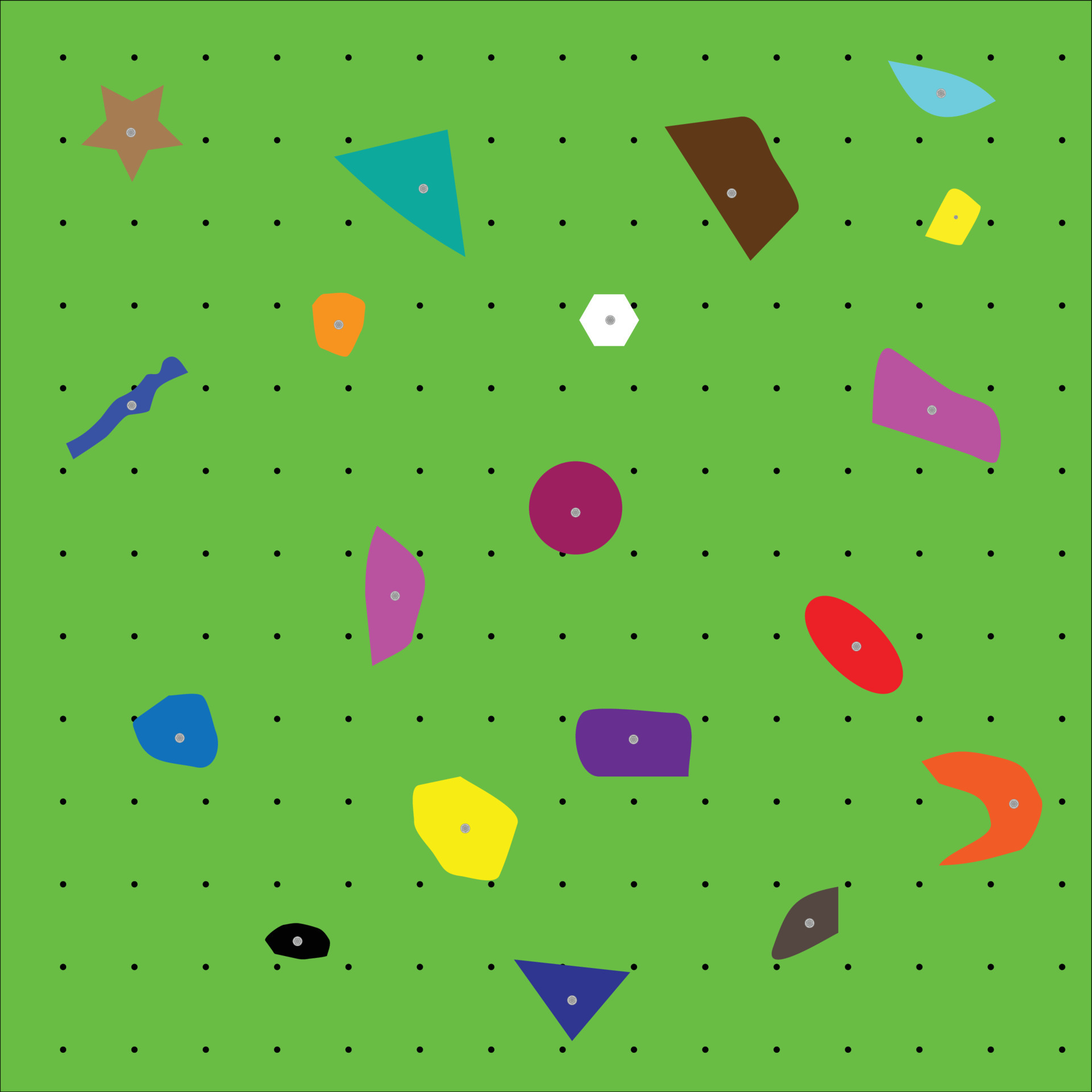 Climbing wall pattern close up 22629533 Vector Art at Vecteezy