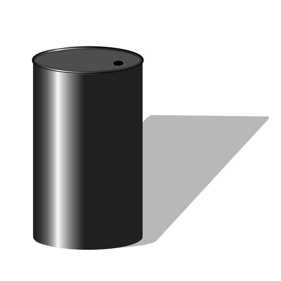 Oil barrel  icon vector