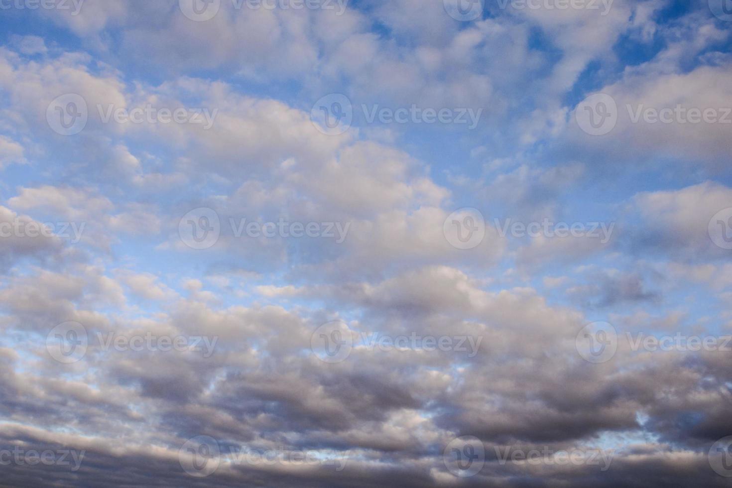 Sky with clouds photo