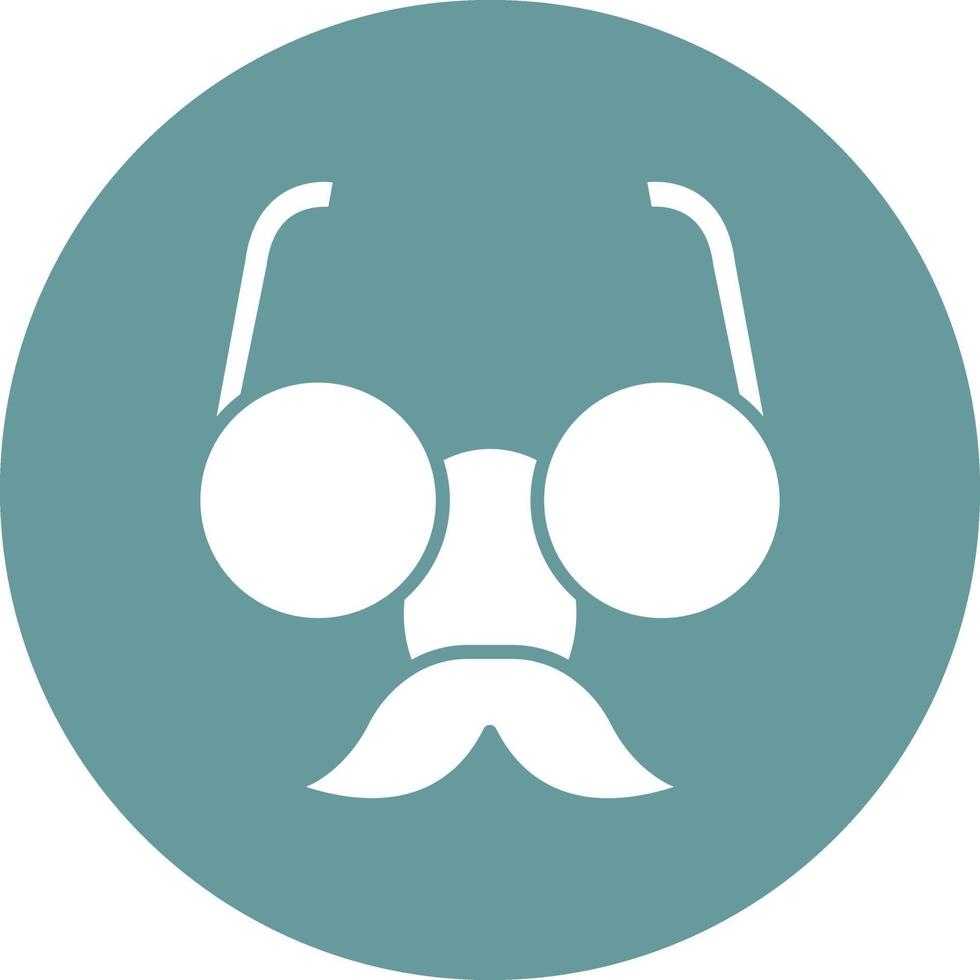 Vector Design Fun Glasses Icon Style