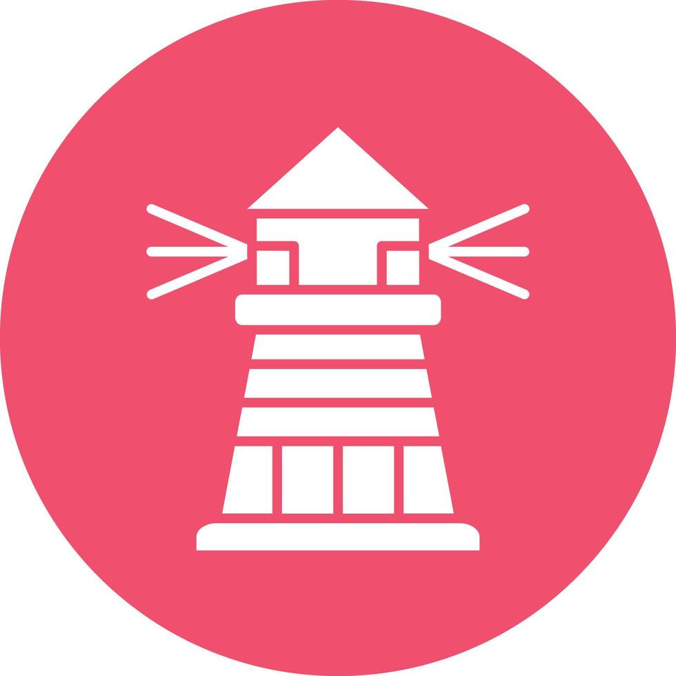 Vector Design Lighthouse Icon Style