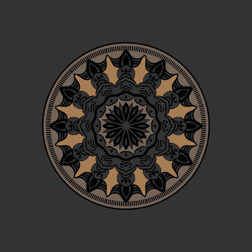 Creative mandala design vector