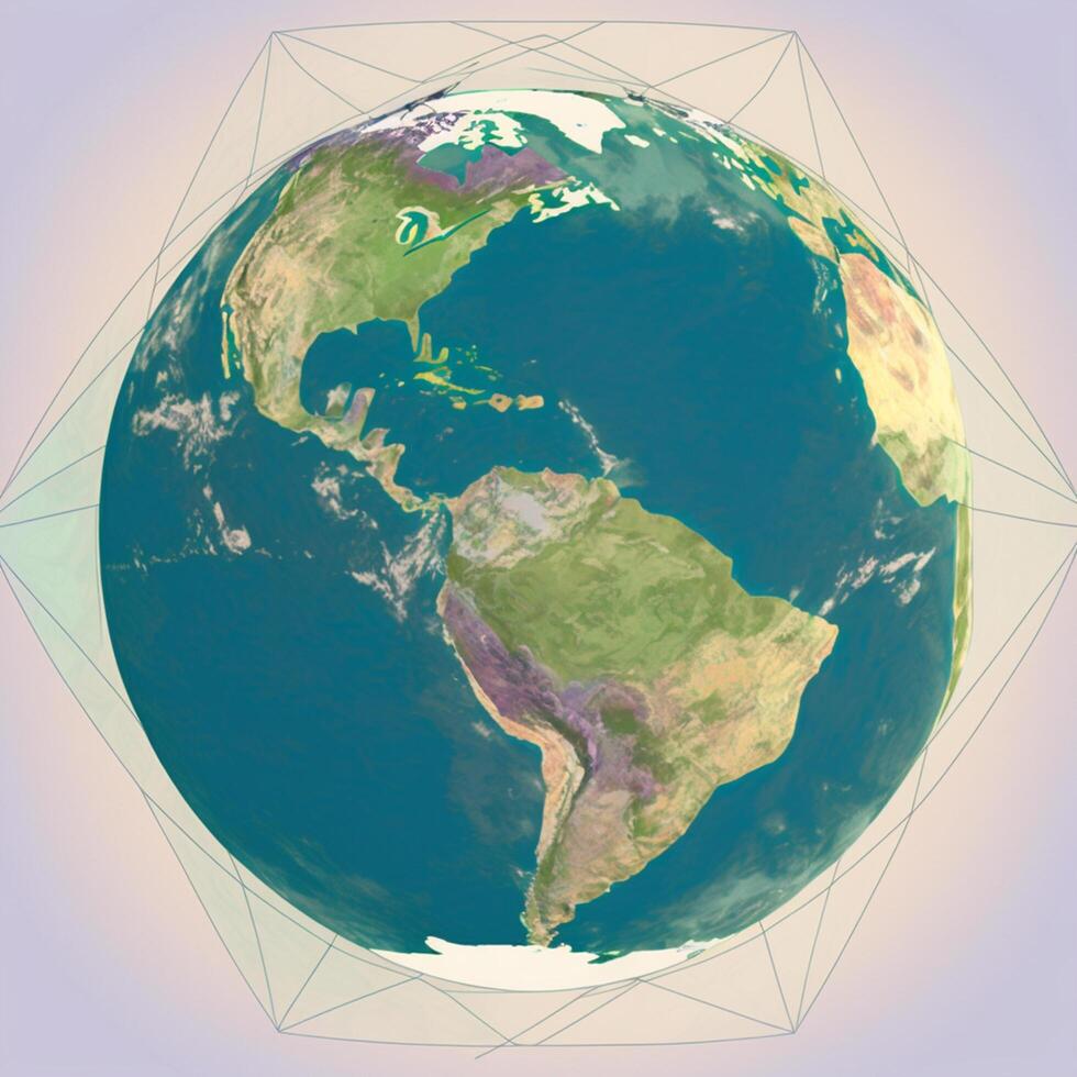 Save earth theme globe planet photo