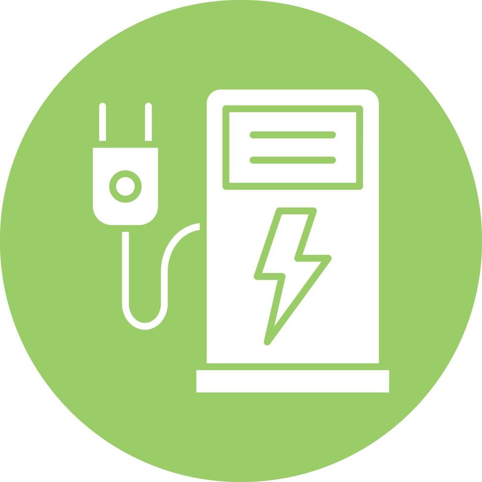Vector Design Electric Station Icon Style