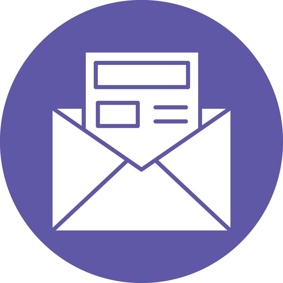 Vector Design Newsletter Icon Style