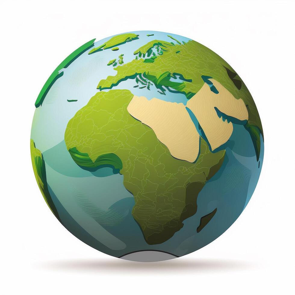 Earth globe Planet Save earth Go green photo