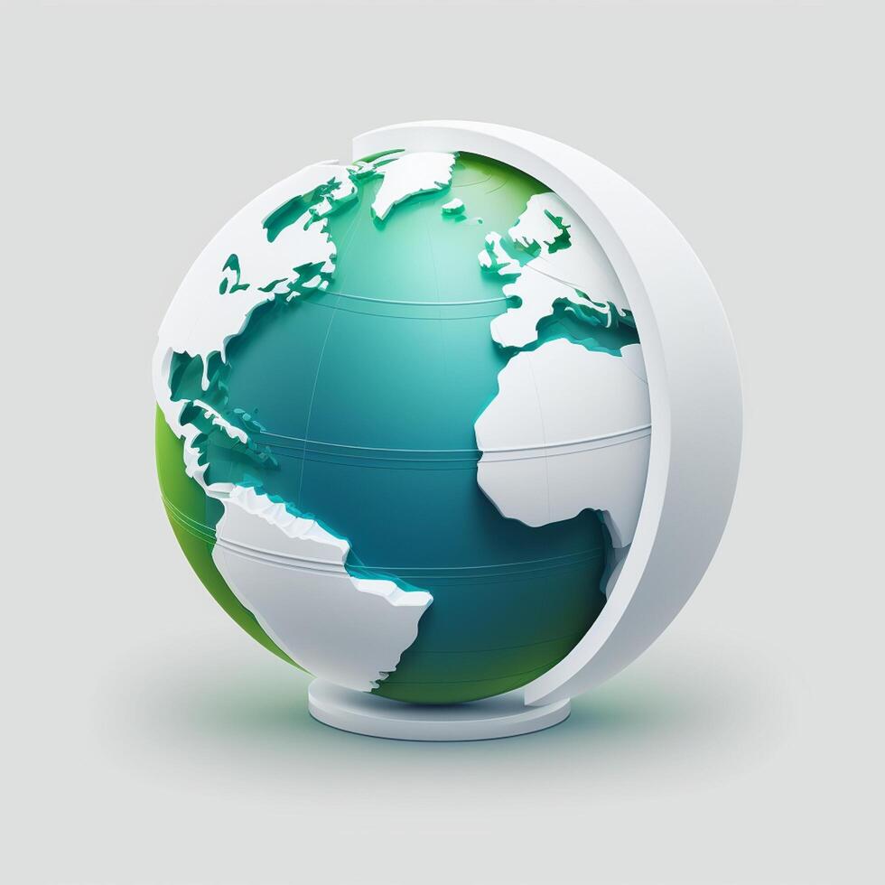 Earth globe Planet Save earth Go green photo