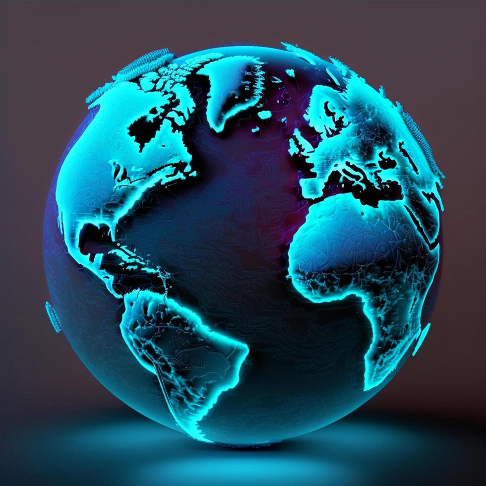 Earth globe Planet Save earth Go green photo