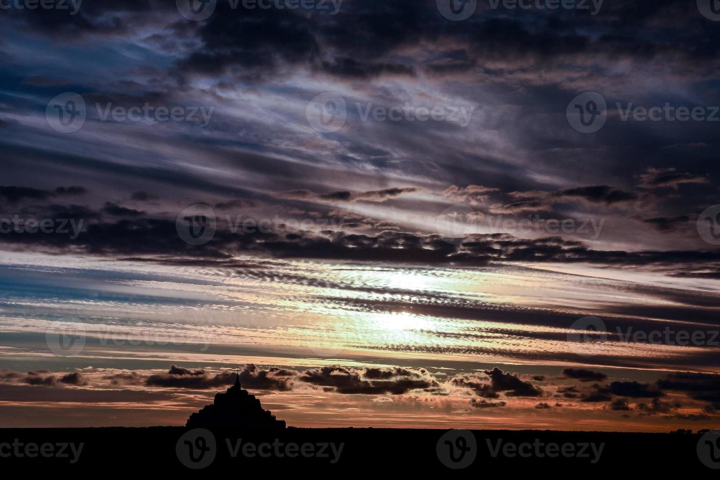 A beautiful sunset view photo