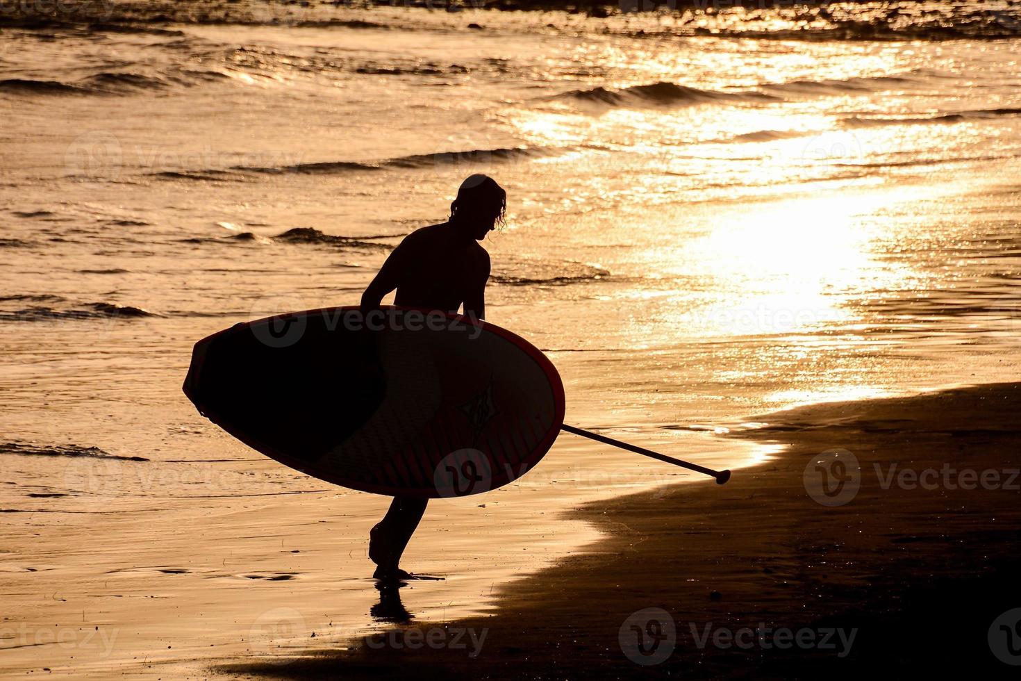 A beautiful sunset view photo