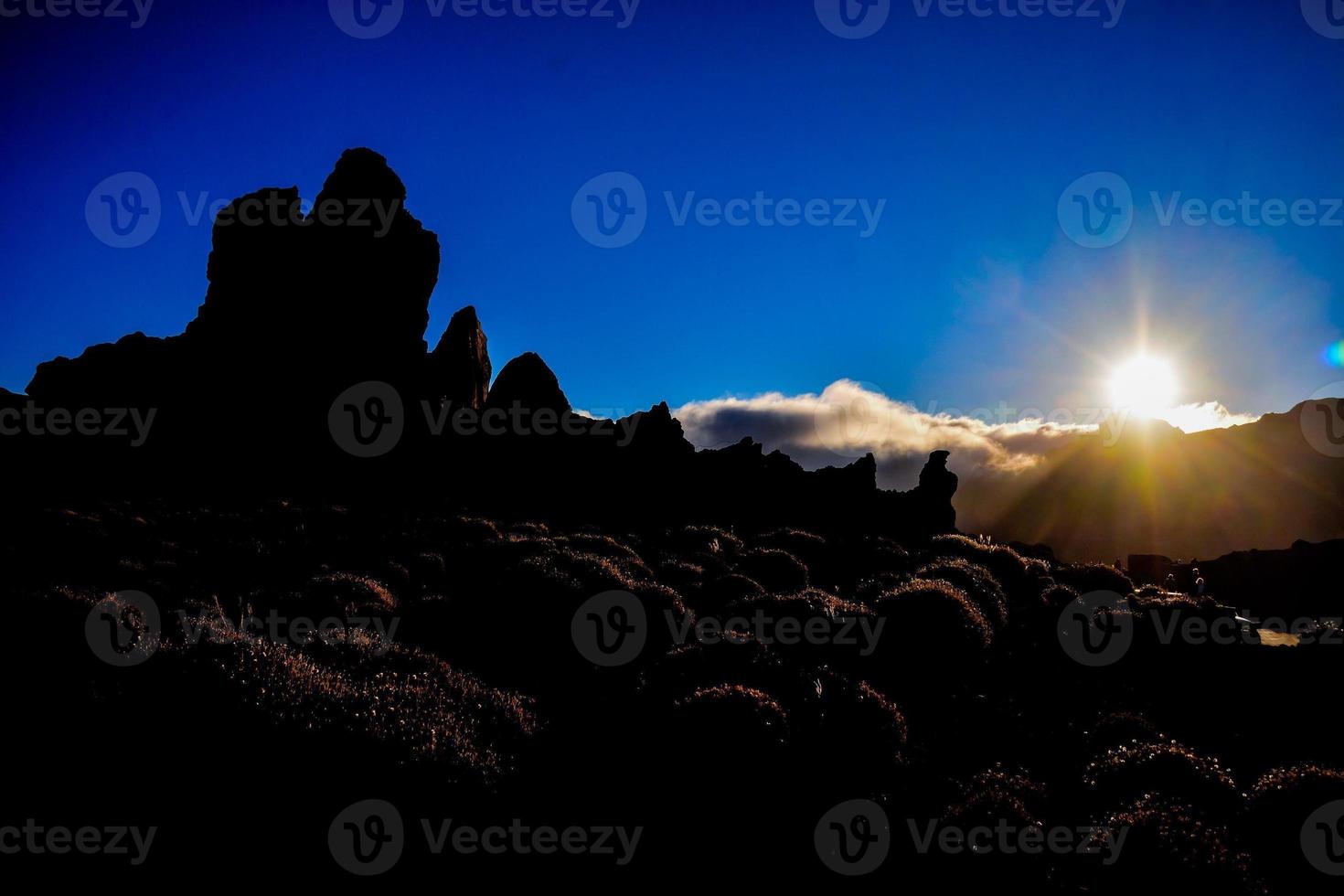 A beautiful sunset view photo
