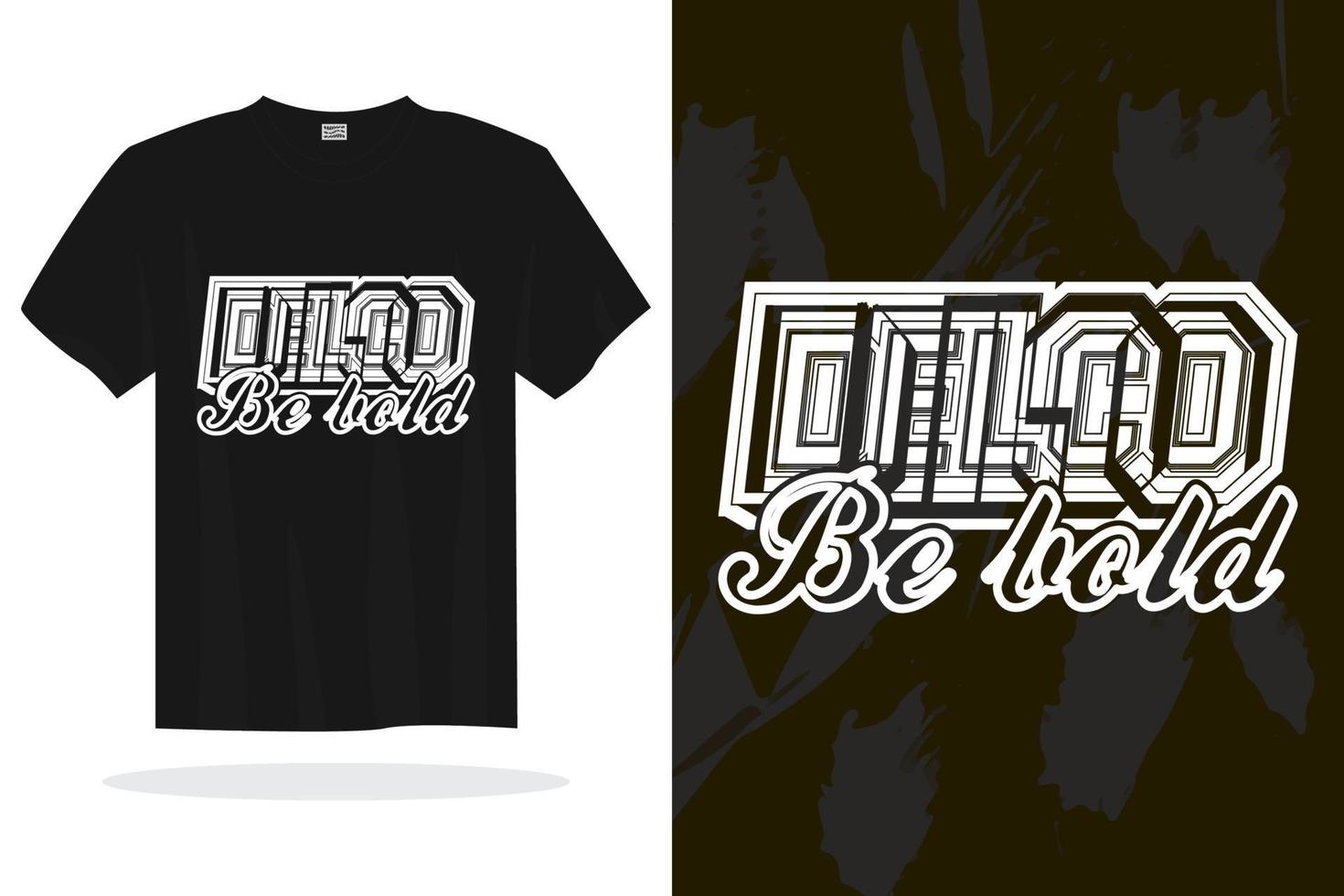 impresión Listo inspirador tipografía letras citas vector t camisa diseño modelo