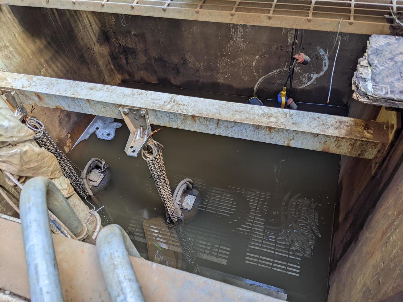 Power plant project activity for water treatment plant and checking equipment. The photo is suitable to use for industry background, construction poster and safety content media.