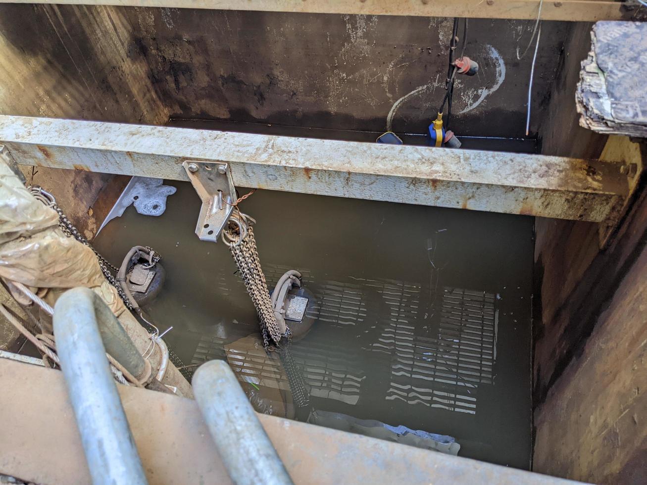 Power plant project activity for water treatment plant and checking equipment. The photo is suitable to use for industry background, construction poster and safety content media.