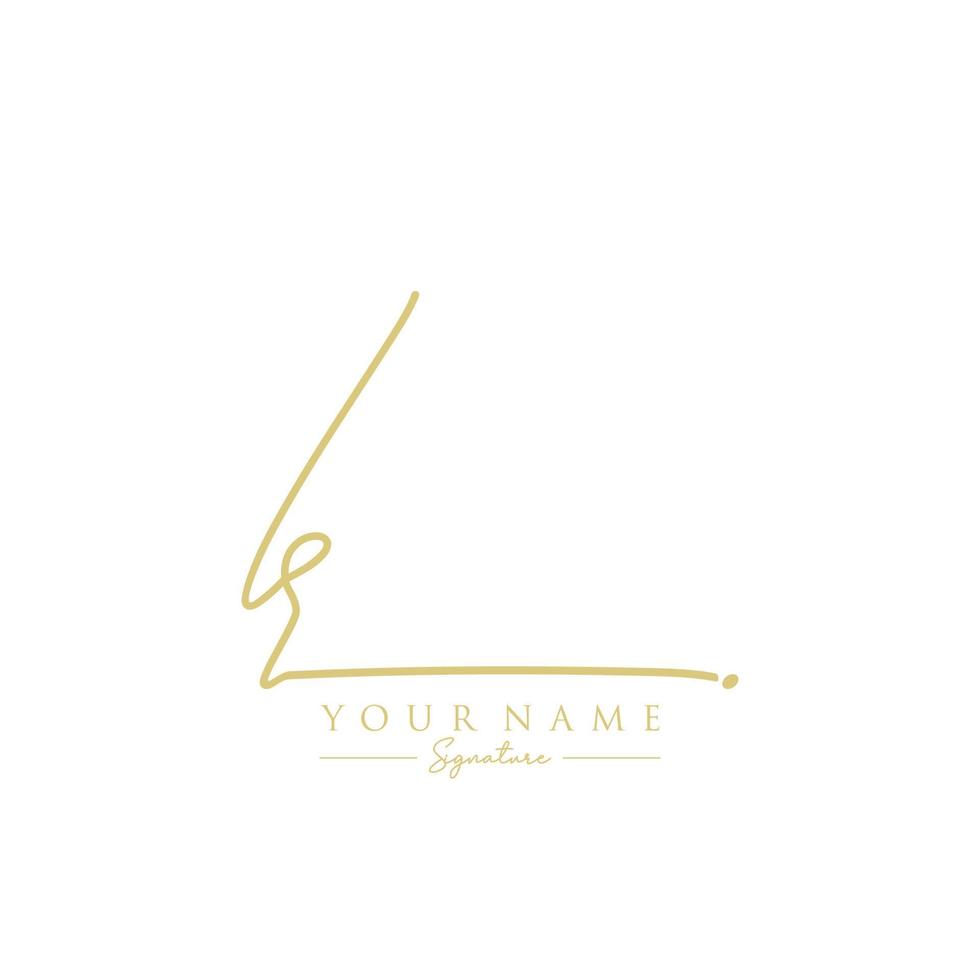 Letter IR Signature Logo Template Vector