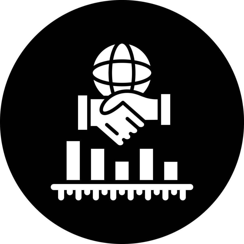 Economic Diplomacy Vector Icon Style