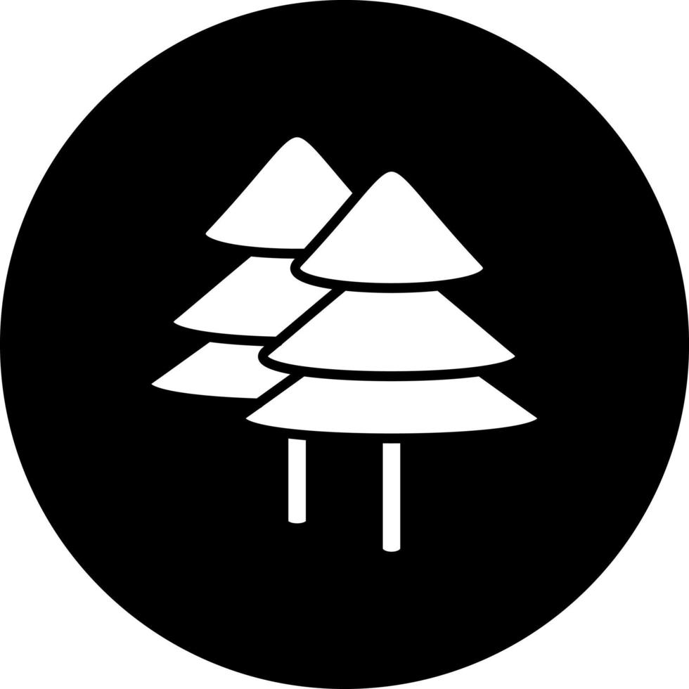 Forest Vector Icon Style