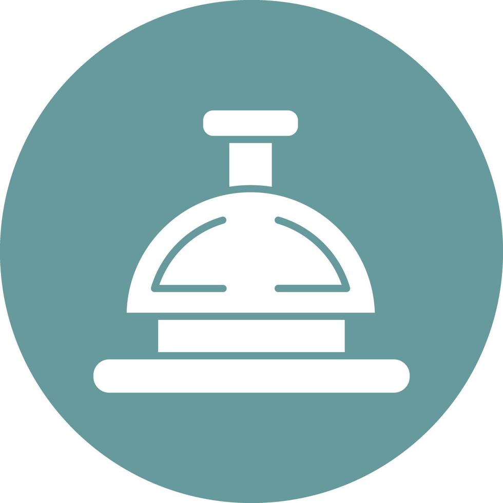 Vector Design Reception Bell Icon Style