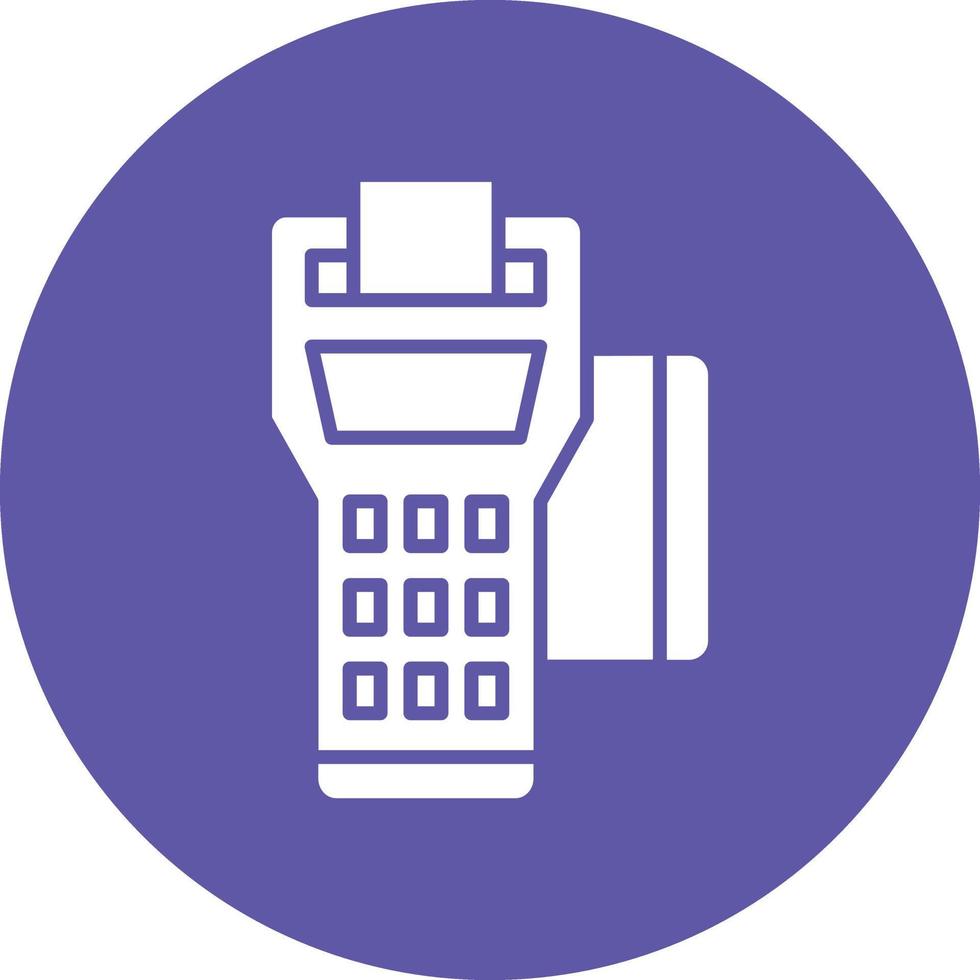 Vector Design Pos Terminal Icon Style