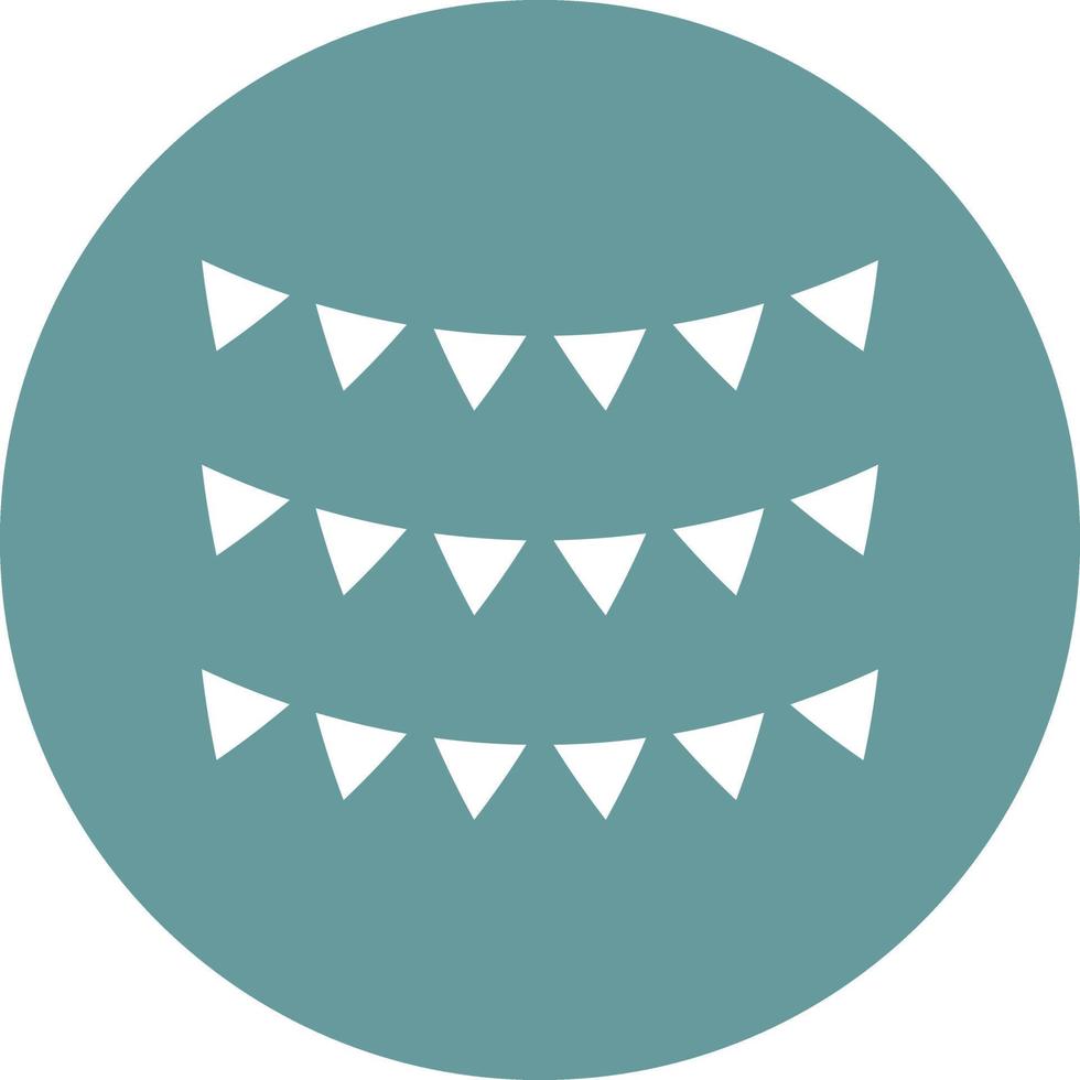 Vector Design Garland Icon Style
