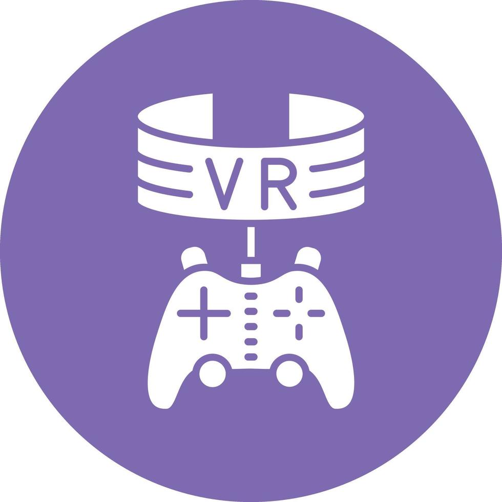 Vector Design Vr Game Icon Style