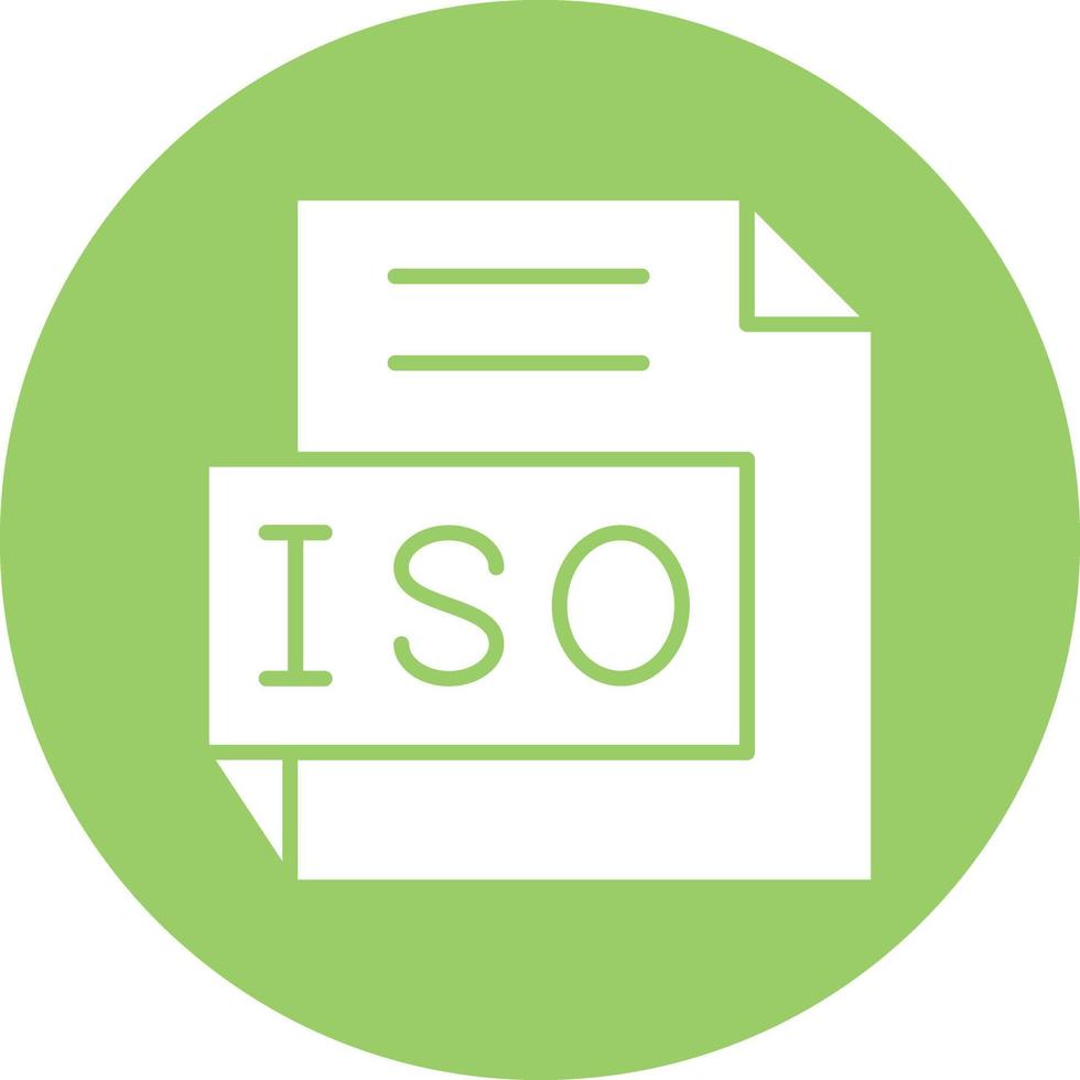 Vector Design ISO Icon Style
