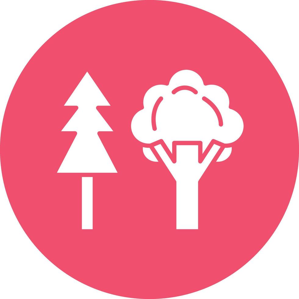 Vector Design Forest Icon Style