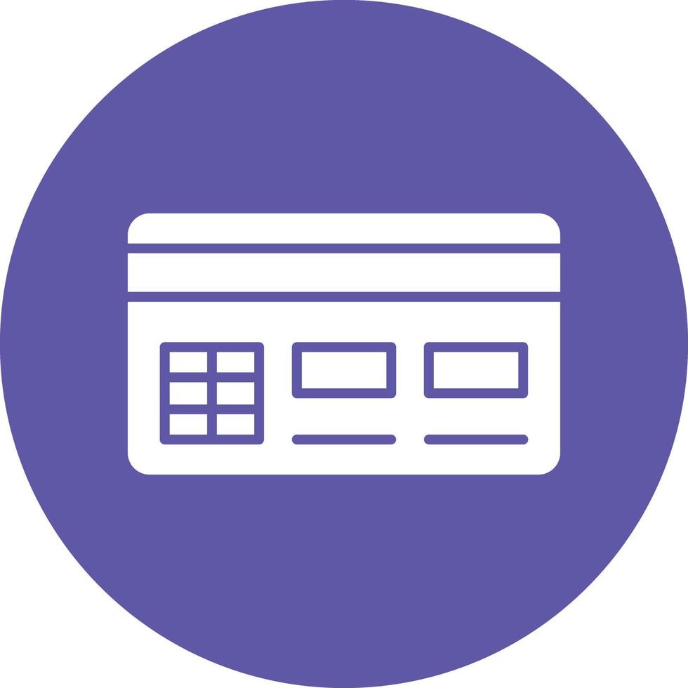 vector diseño crédito tarjeta icono estilo