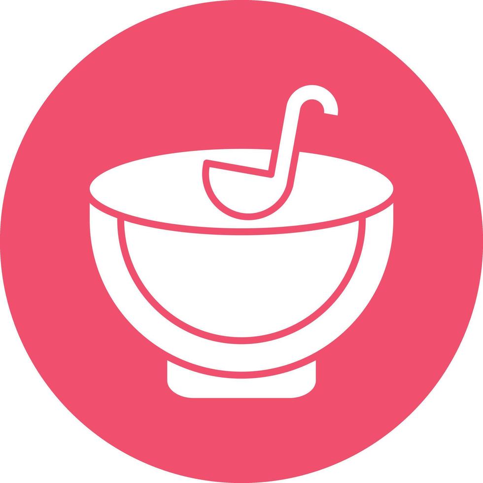 Vector Design Punch Bowl Icon Style