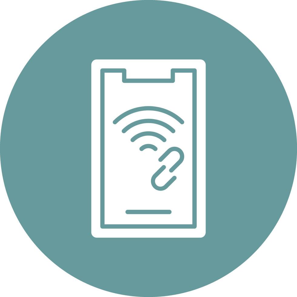 Vector Design Mobile Hotspot Icon Style