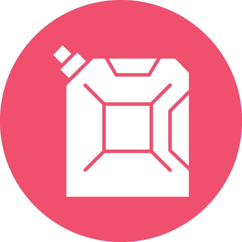 Vector Design Fuel Can Icon Style