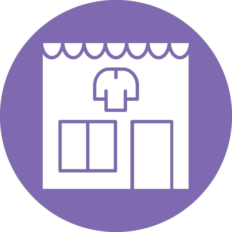 Vector Design Clothing Store Icon Style