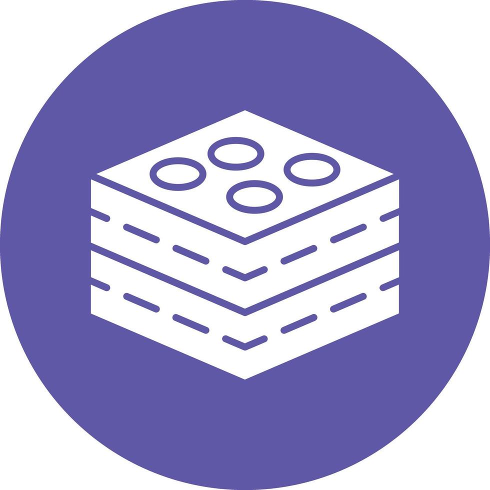 Vector Design Brownie Icon Style