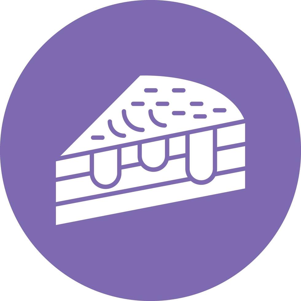 Vector Design Cake Slice Icon Style