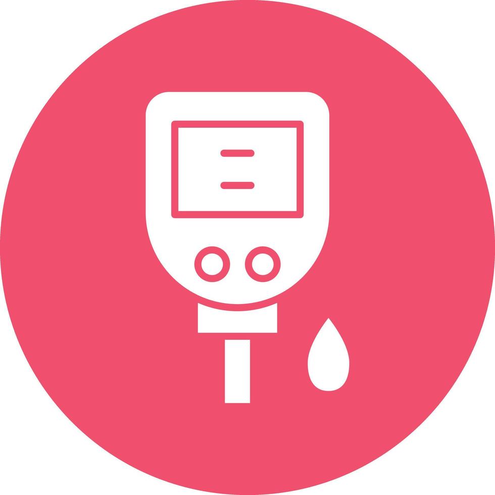 Vector Design Diabetes Test Icon Style