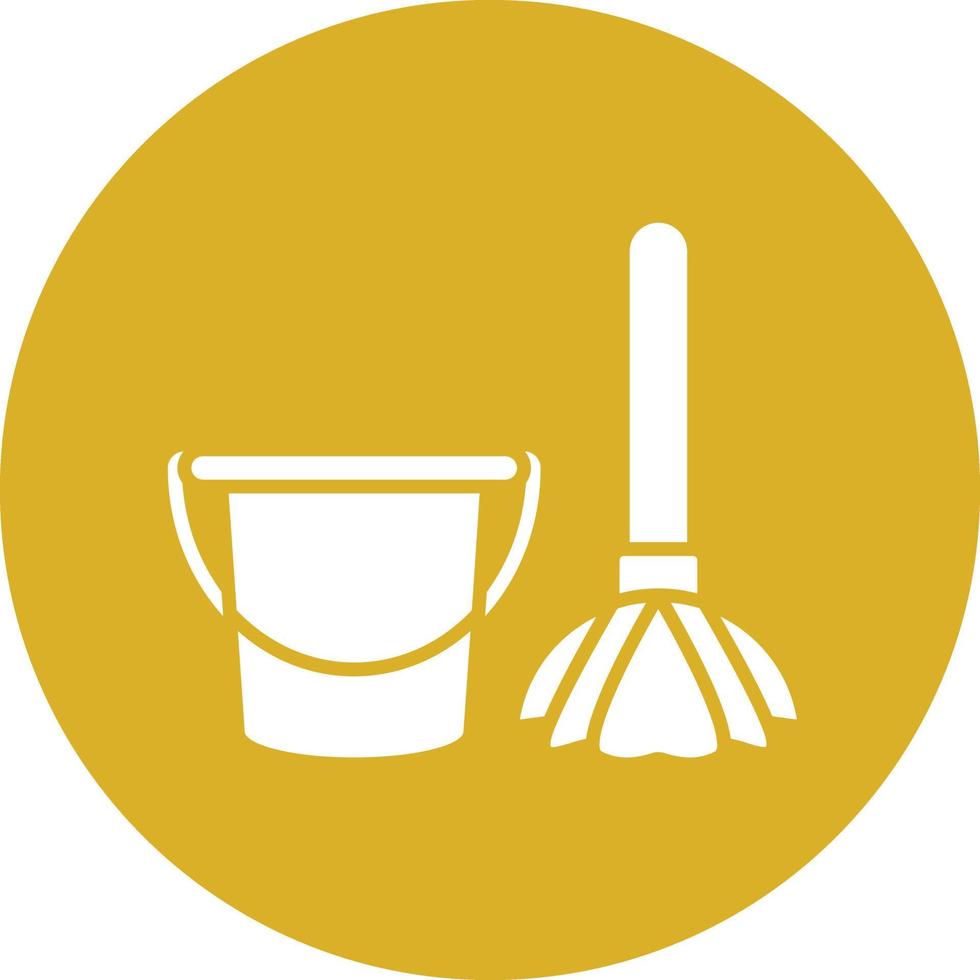 Vector Design Mop Icon Style