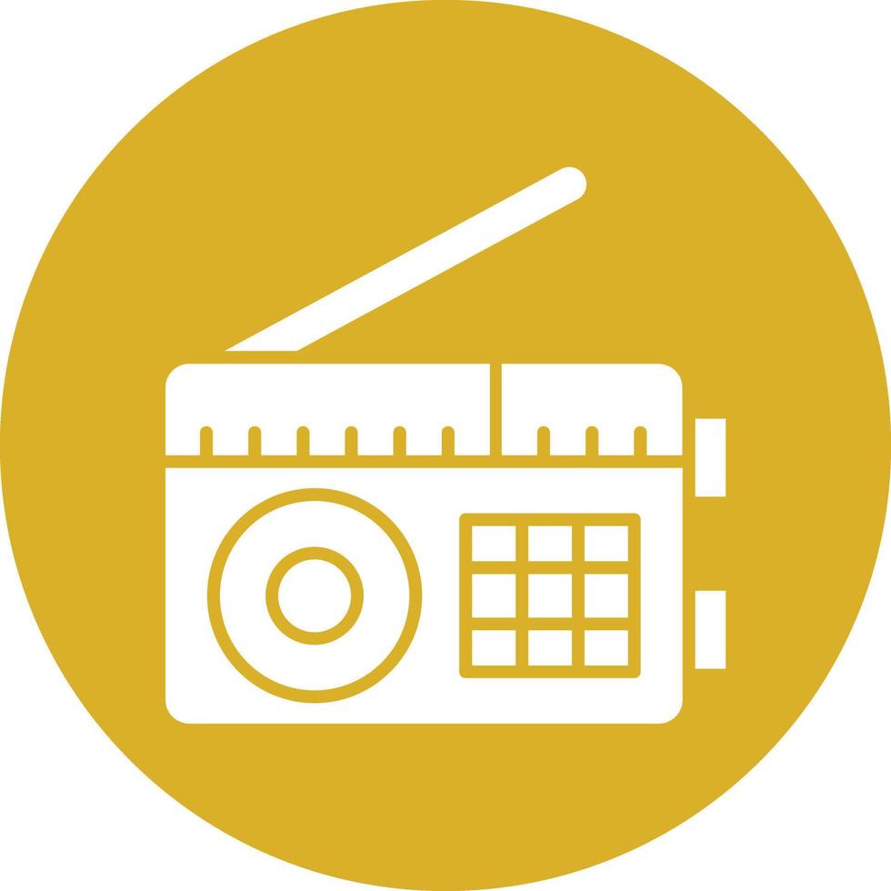 Vector Design Radio Icon Style