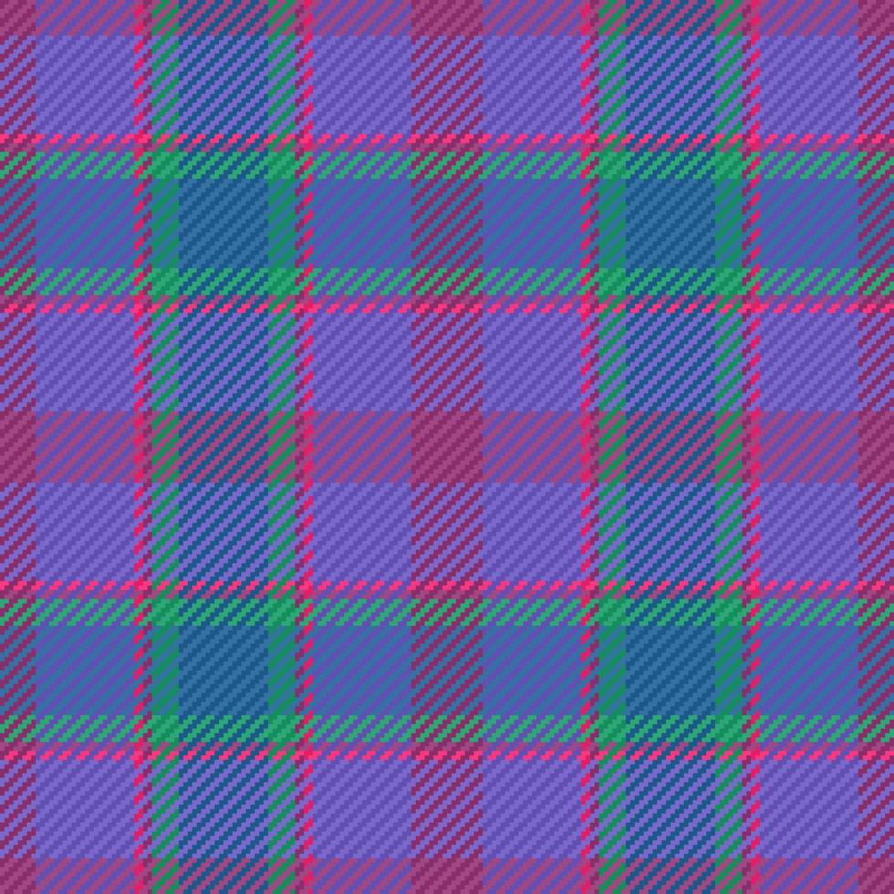 Textile pattern background. Seamless texture plaid. Check fabric vector tartan.