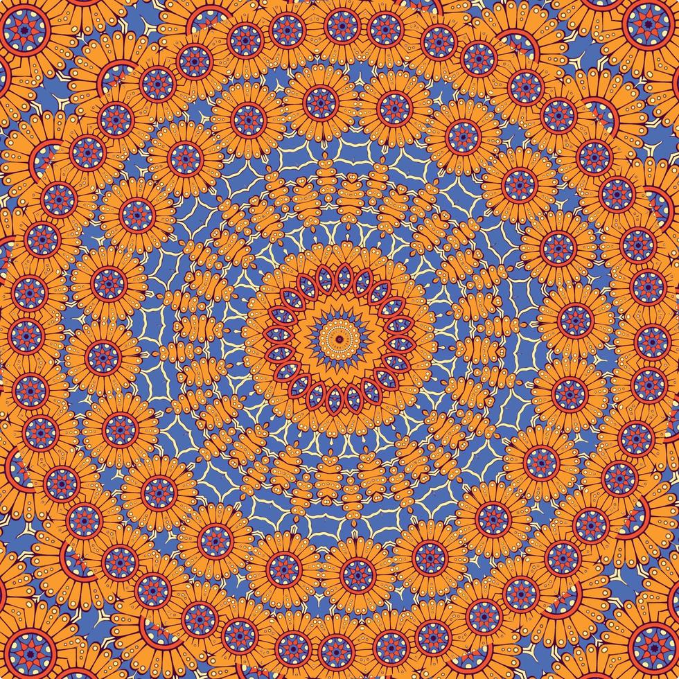 A colorful background with a pattern of flowers and leaves vector