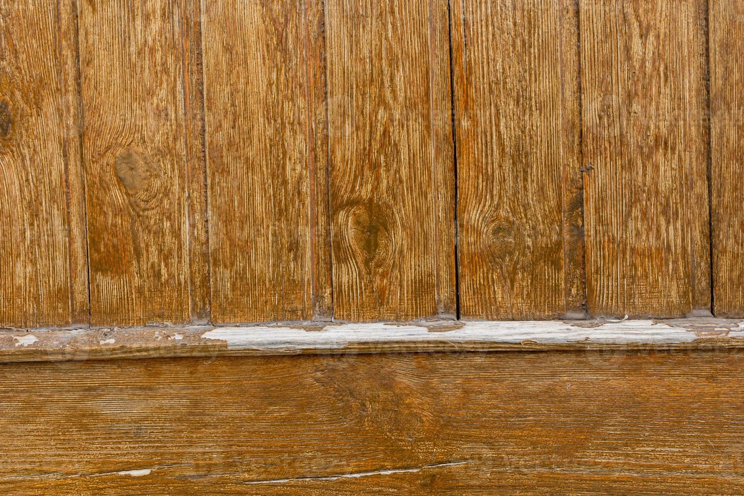 natural background from old brown planks in close-up photo
