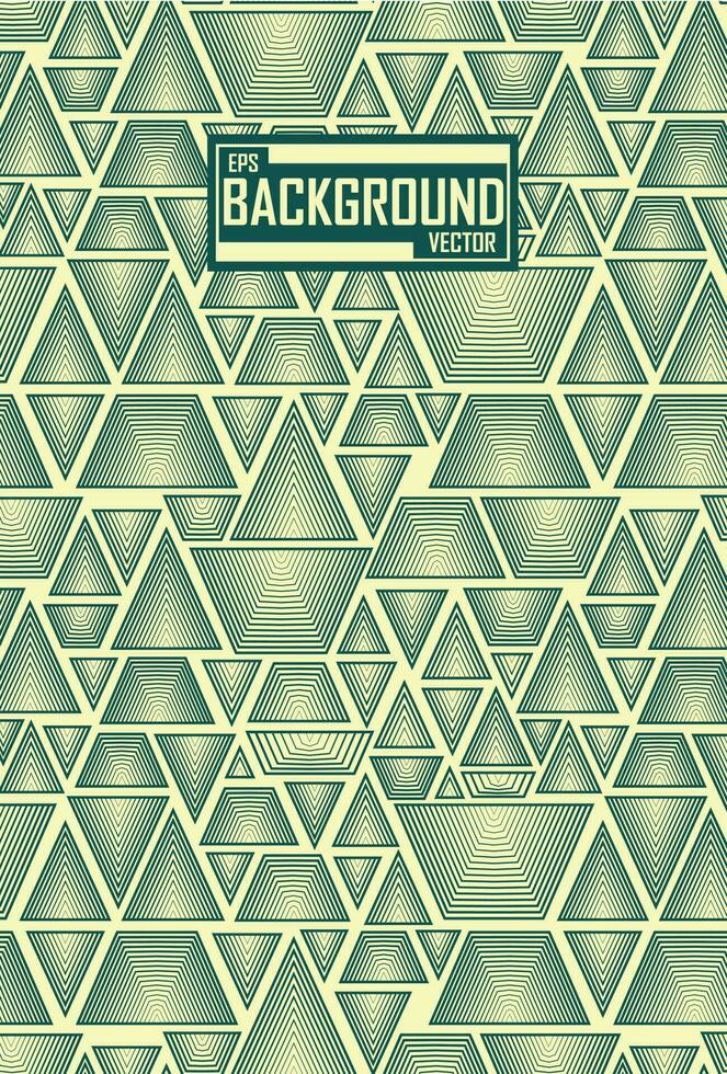 Abstract pattern with geometric concept vector