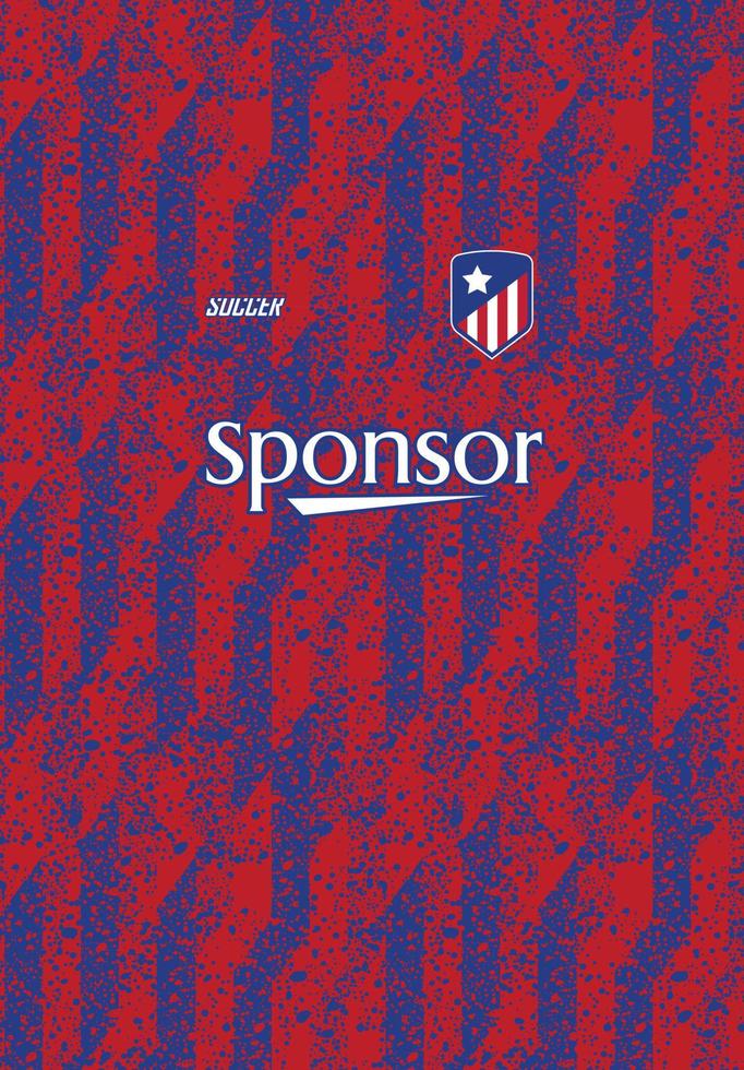 Soccer jersey design for sublimation, sport t shirt design vector