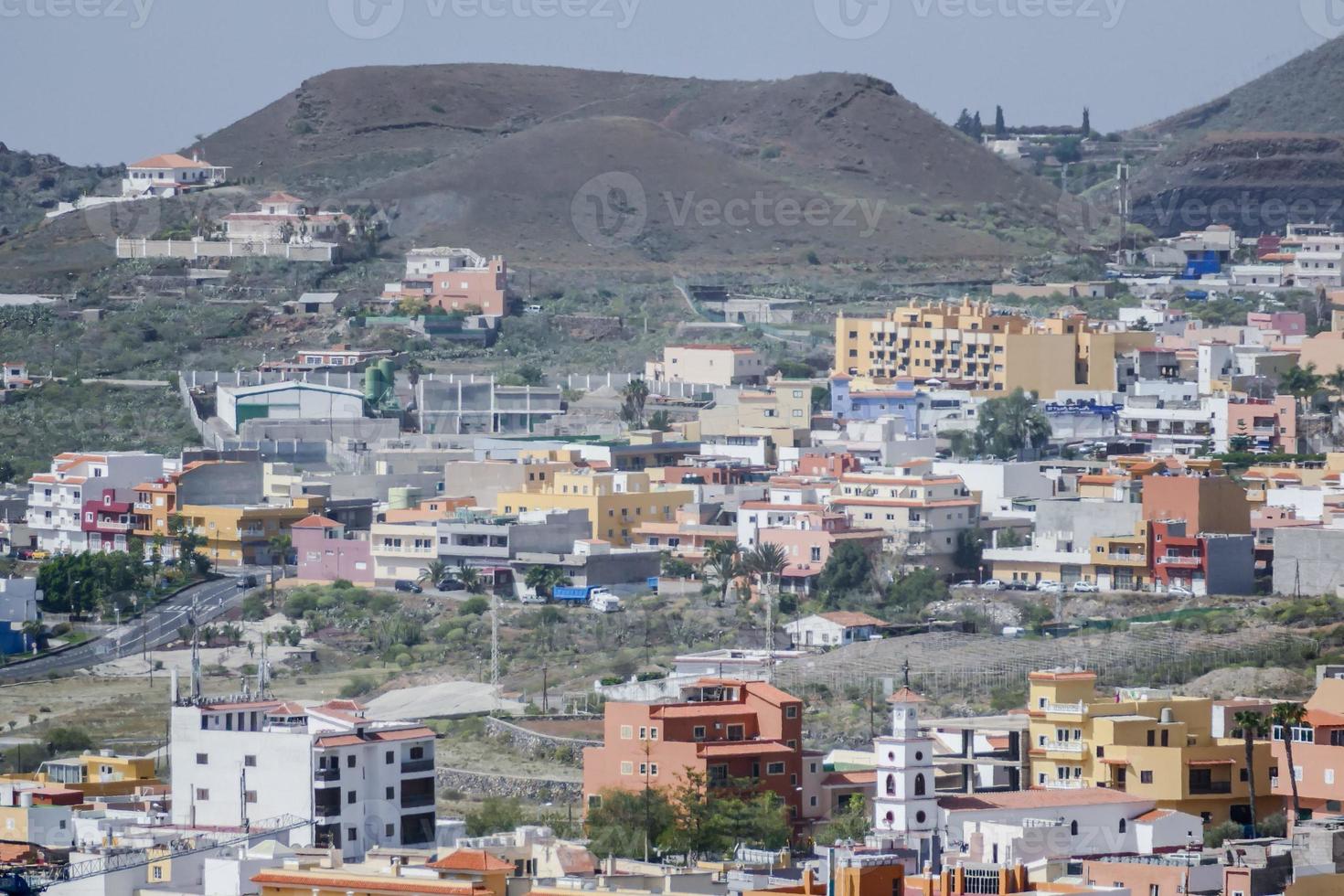 Buildings in the city photo