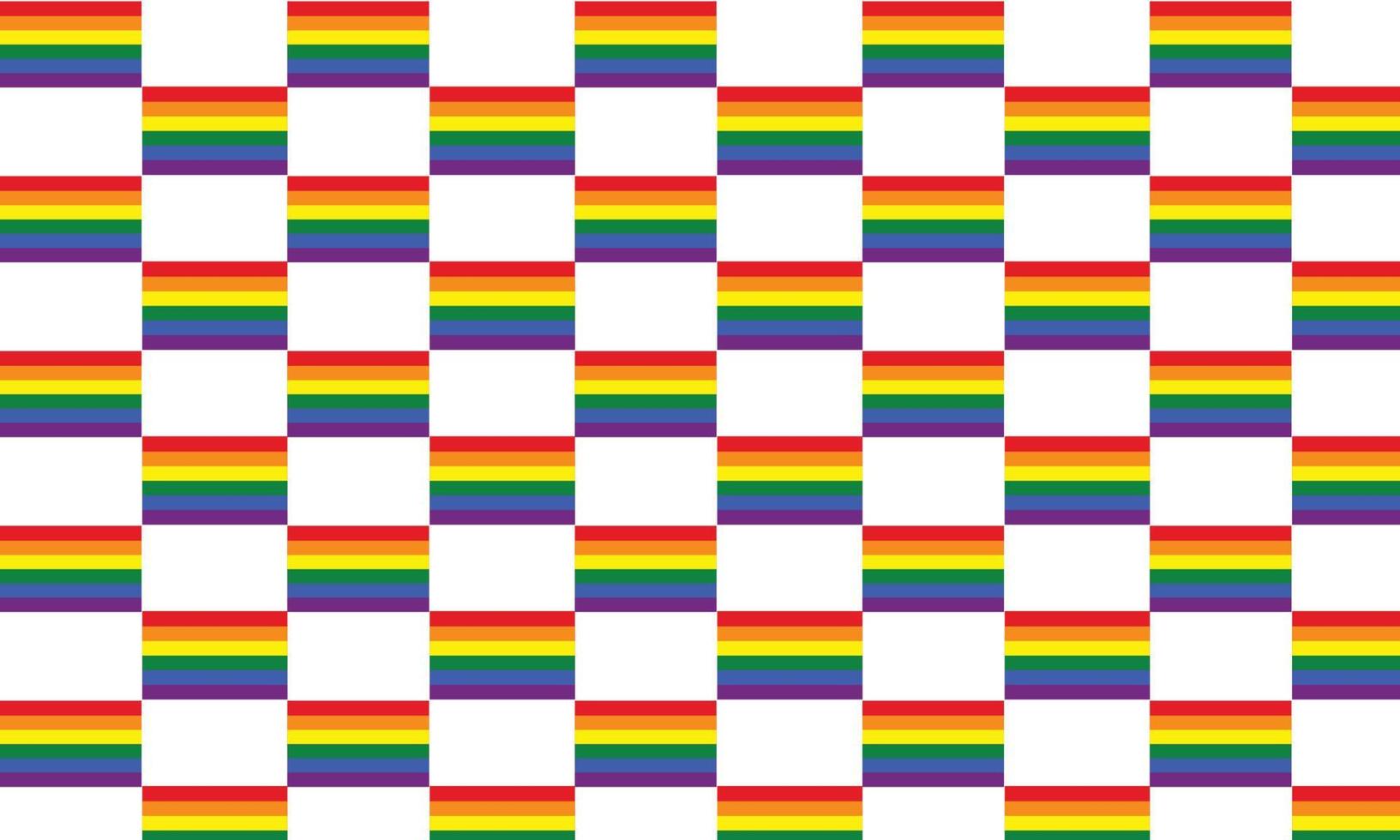 vector seamless pattren flag lgbt