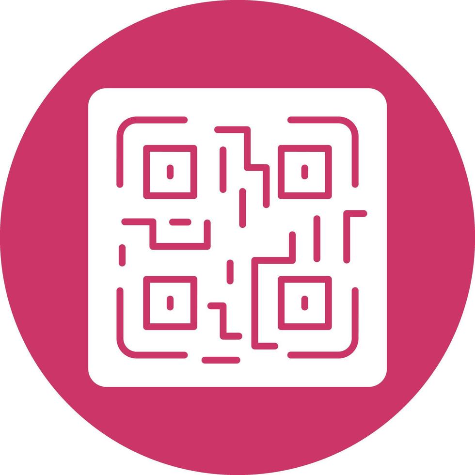 Vector Design QR Code Icon Style